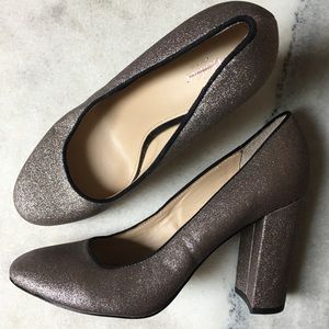 Anthropologie | Botkier- Glitter Heels